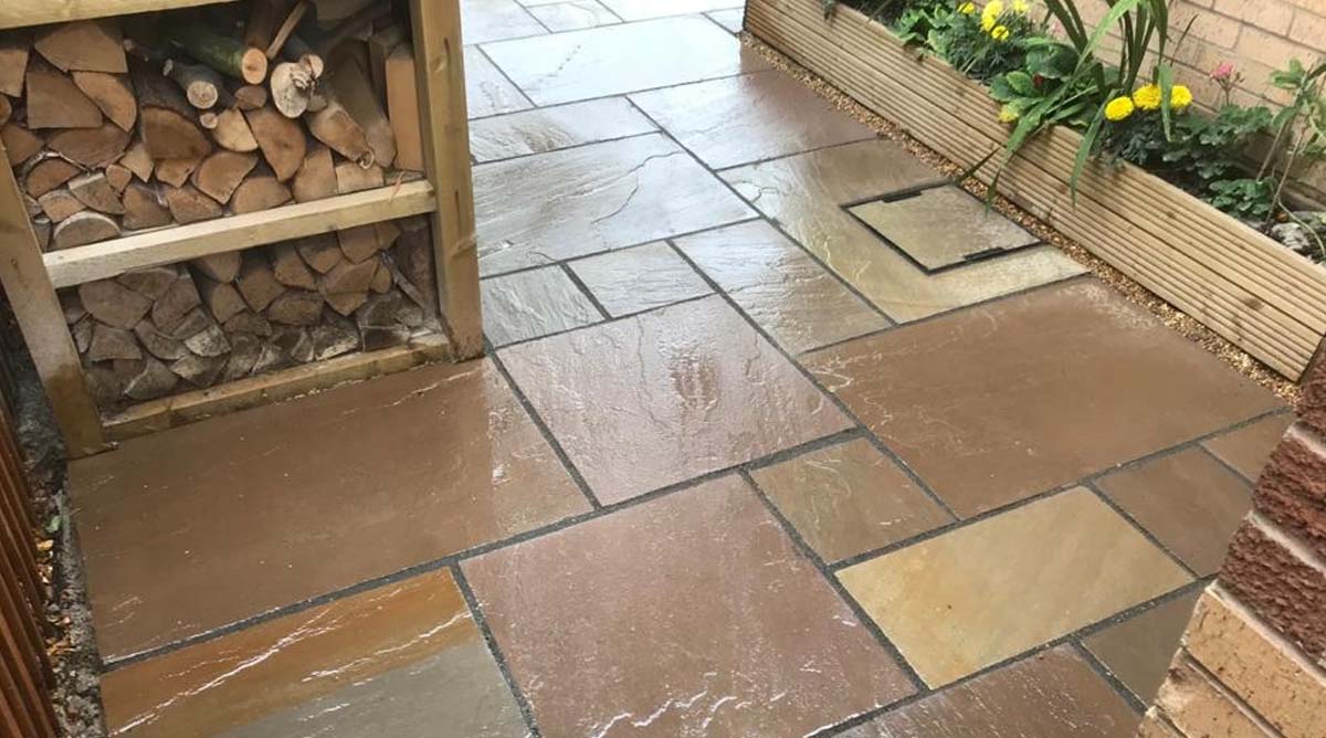 Indian Stone Paving