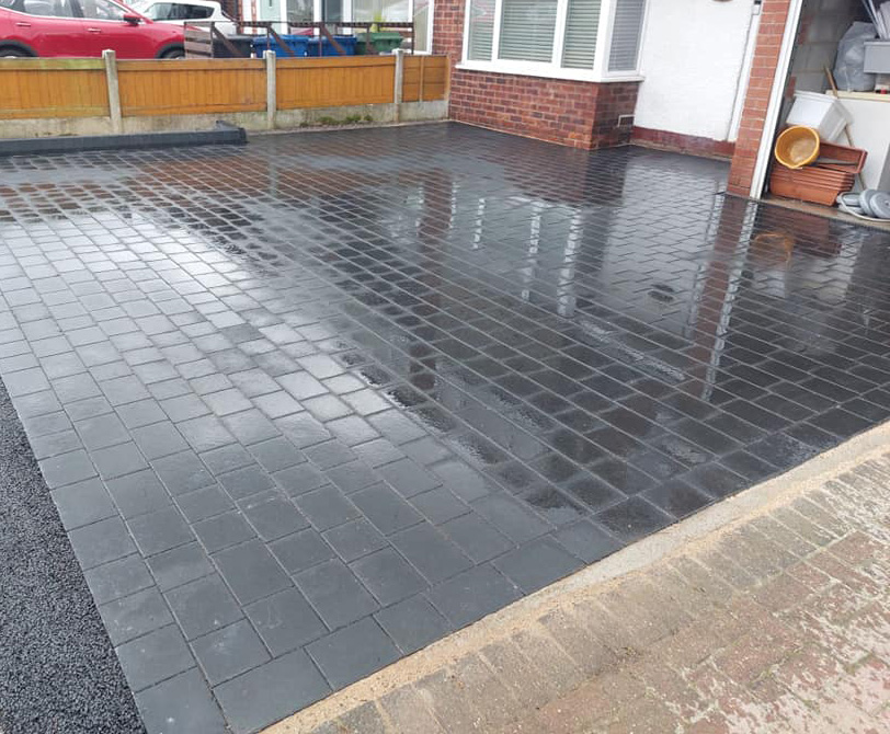 Block Paving Driveway Culcheth