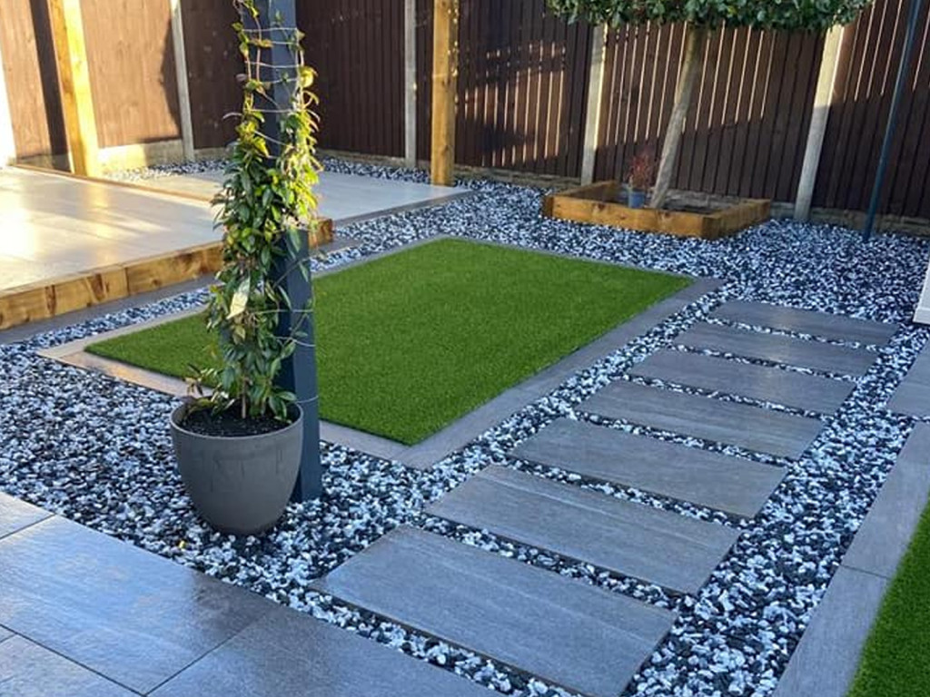 garden makeover by Cheshire Landscapes